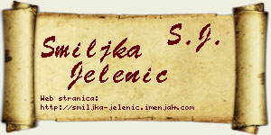 Smiljka Jelenić vizit kartica